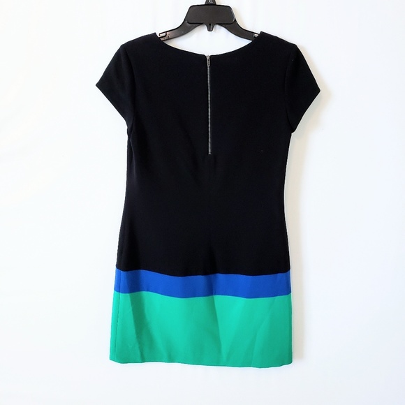 WORTHINGTON Color Block Shift Dress - Picture 3 of 4
